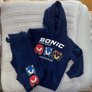 H&M Kids Navy Sonic Joggers Set
